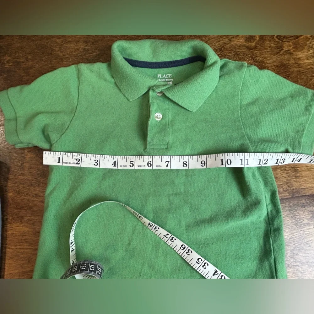 The Children's Place Bright Green Polo Shirt